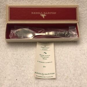 Reed Barton Christmas Carol Scrooge Spoon